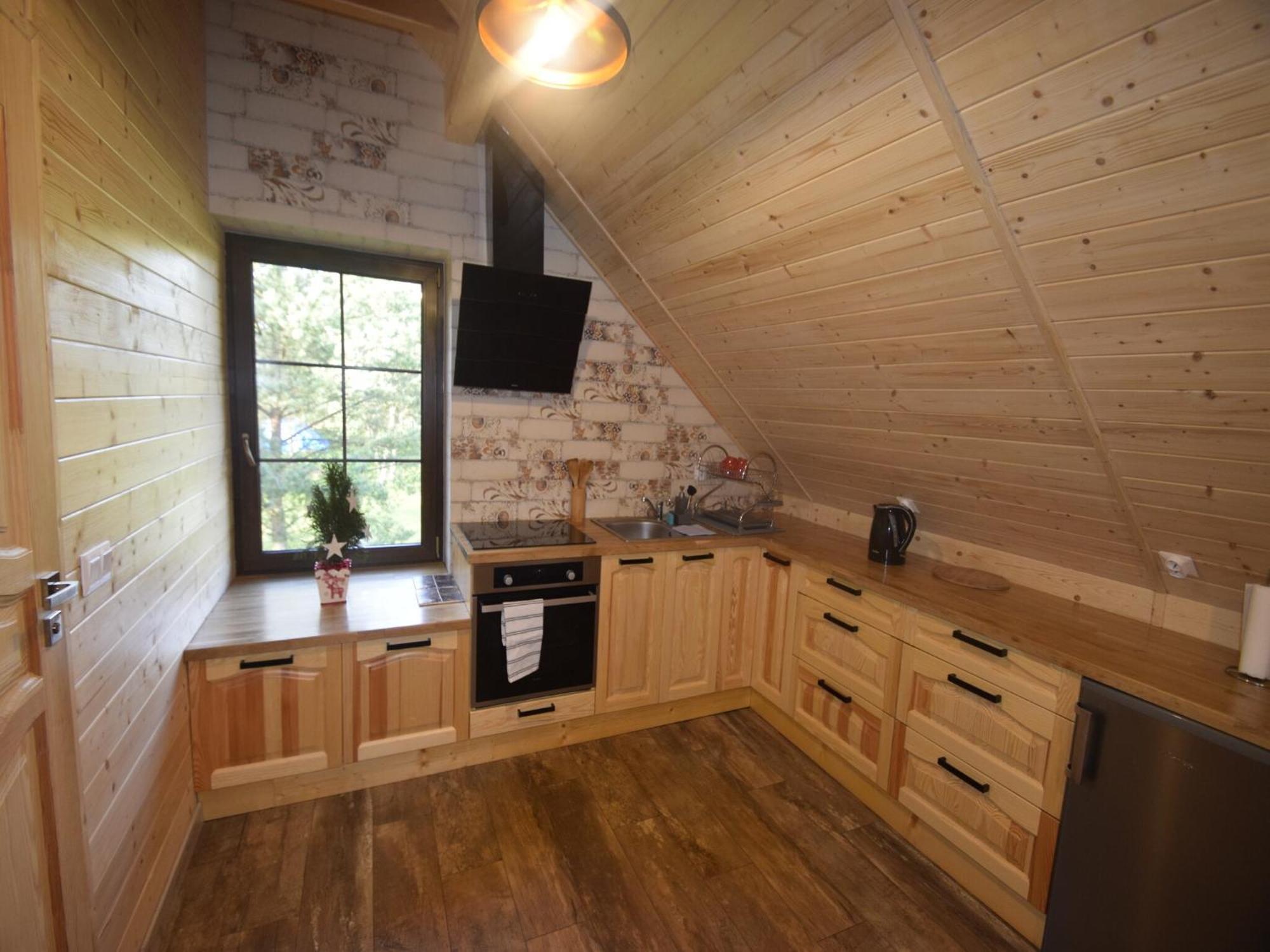 Wooden Holiday Home In Skrzynia With Terrace أوشيك المظهر الخارجي الصورة
