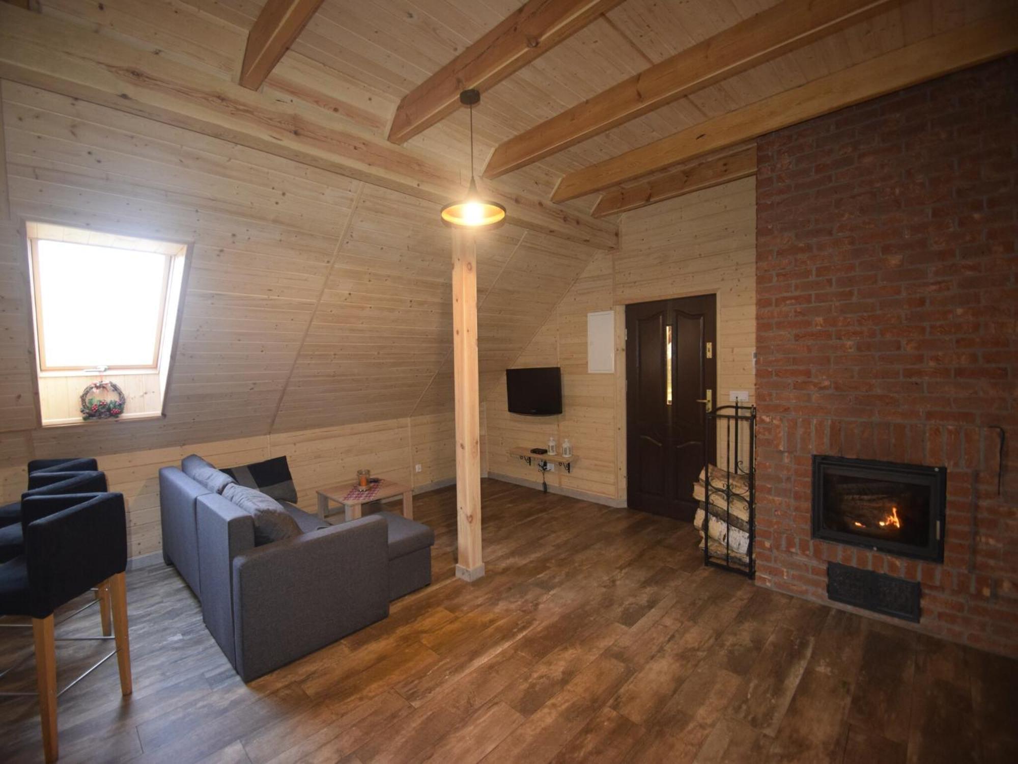 Wooden Holiday Home In Skrzynia With Terrace أوشيك المظهر الخارجي الصورة